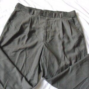 STANLEY BLACKER Men Dress Pants 4 Pocket Grey Size 34/30